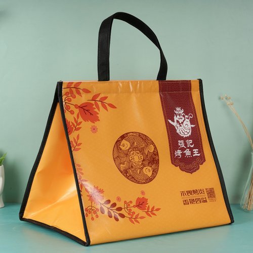 工廠定做手提加厚保溫袋學(xué)生帶飯日式便當(dāng)包袋加厚保溫袋飯盒包