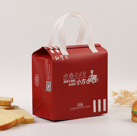 新款時尚保溫包 手提便當包 便攜學(xué)生餐包上班帶飯包 鋁箔保溫袋