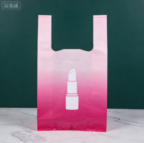 商超高端覆膜款無(wú)紡布背心袋