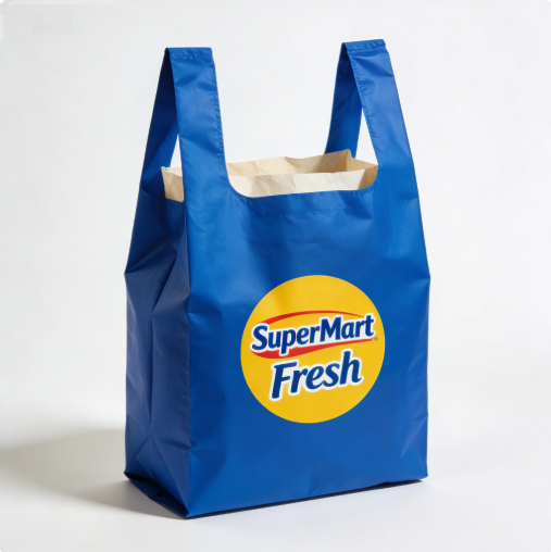 商超大容量量販款無(wú)紡布背心袋